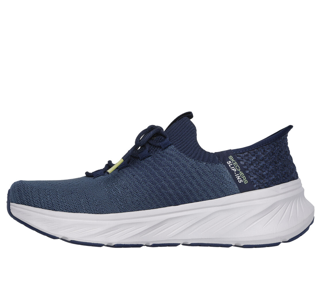 Skechers Edgeride-Raygo, Scarpe Slip-Ins Fitness Uomo - Blu/Lime