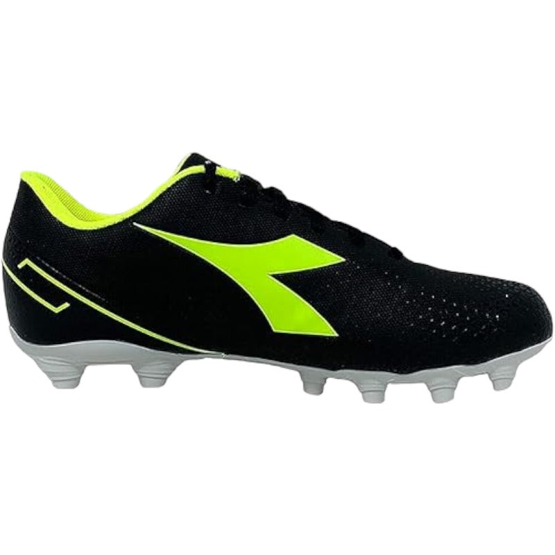 Diadora Pichichi 6 MG14, Scarpe da Calcio - Nero/Giallo