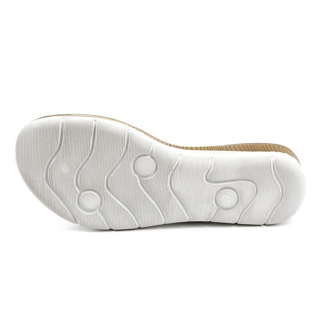 Inblu BV42, Ciabatte Donna con Motivo Incrociato e Strass - Nero