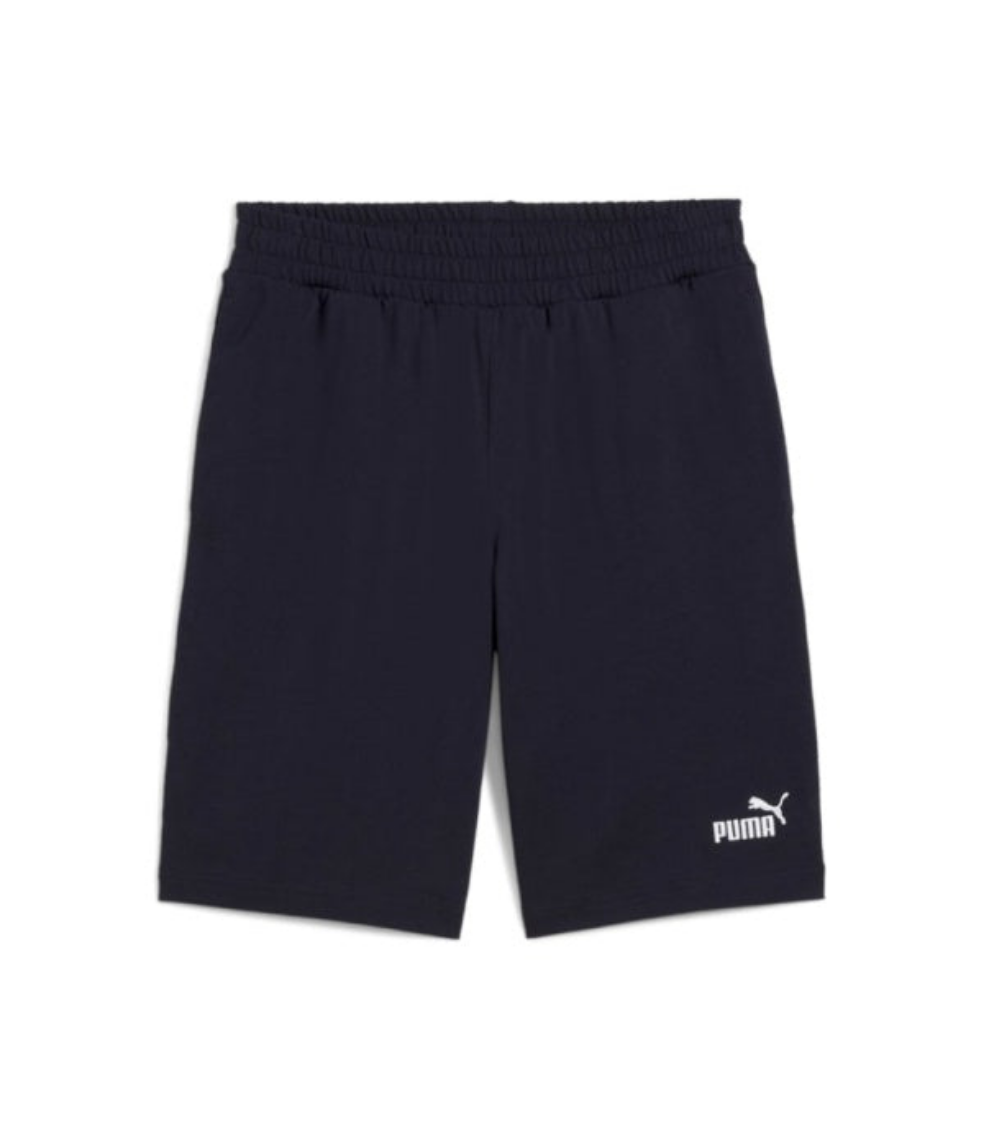PUMA Short in Jersey Uomo - Nero, Blu