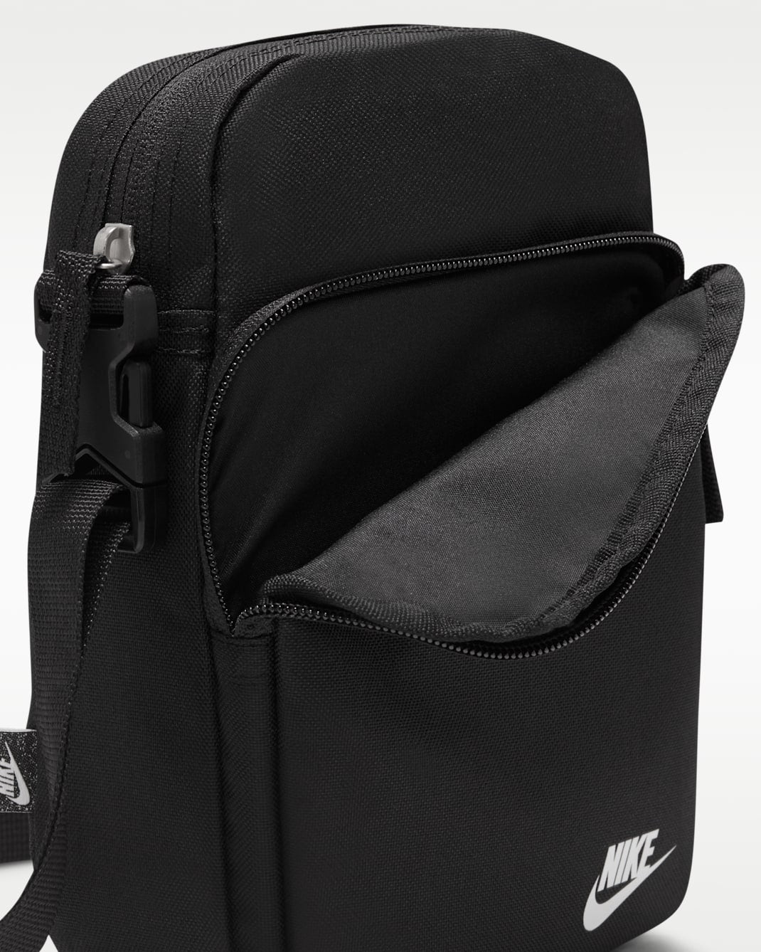 Nike Heritage, Borsello Con Tracolla 4L - Nero