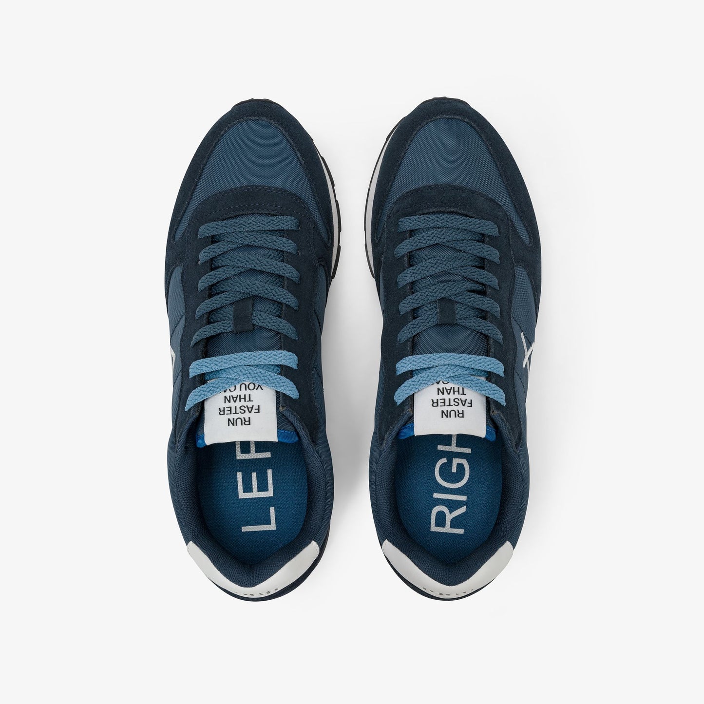 Sun68 Tom Solid, Sneaker Uomo in Nylon - Avio, Grigio, Navy, Stone