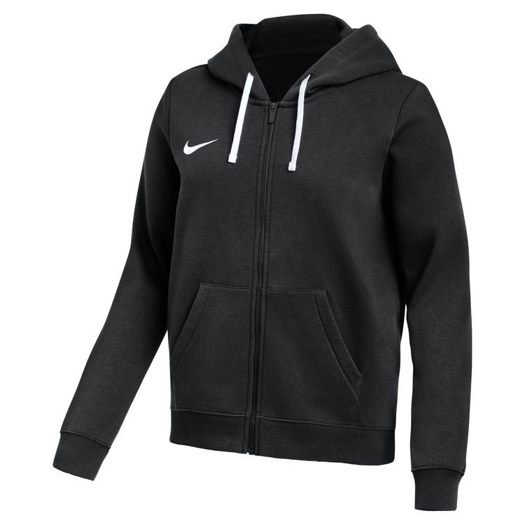 Nike Park26, Felpa Donna in Fleece con Cappuccio e Zip - Nero