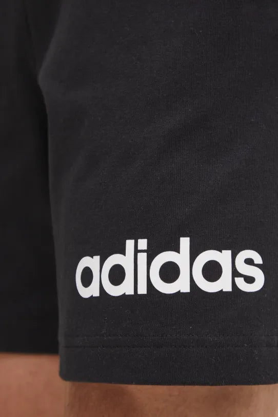 Adidas Essentials Linear, Short Uomo - Nero, Blu