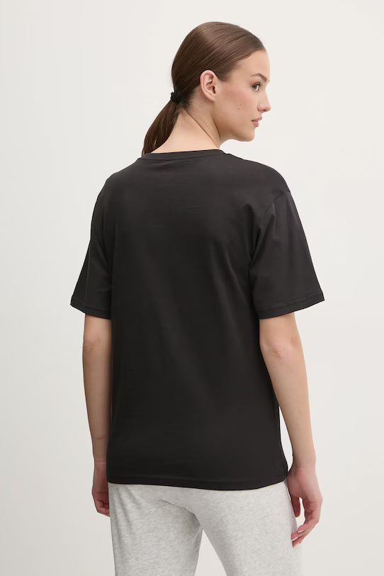 Puma T-Shirt ESS Relaxed, Maglietta Oversize Donna - Nero, Rosa