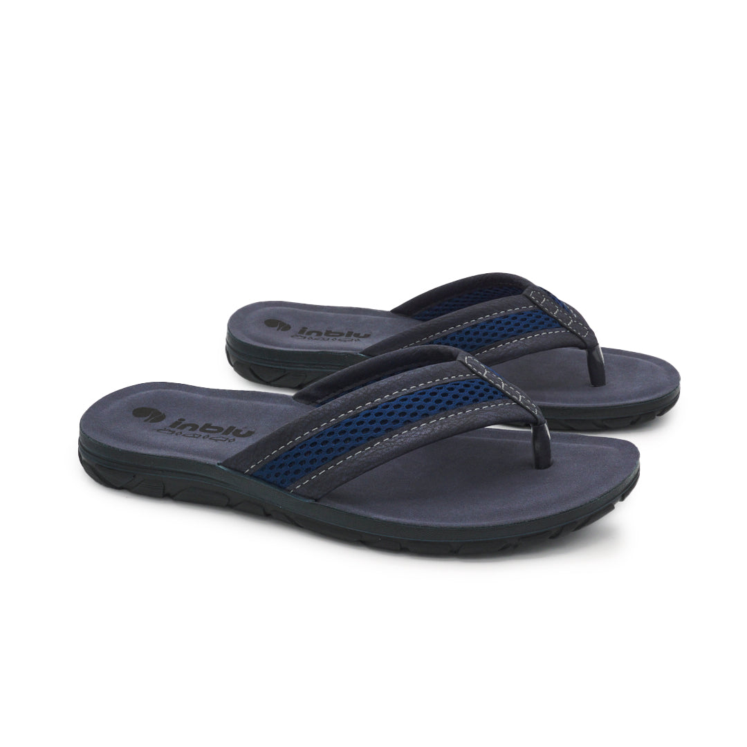 Inblu VT11, Infradito Uomo - Nero, Blu