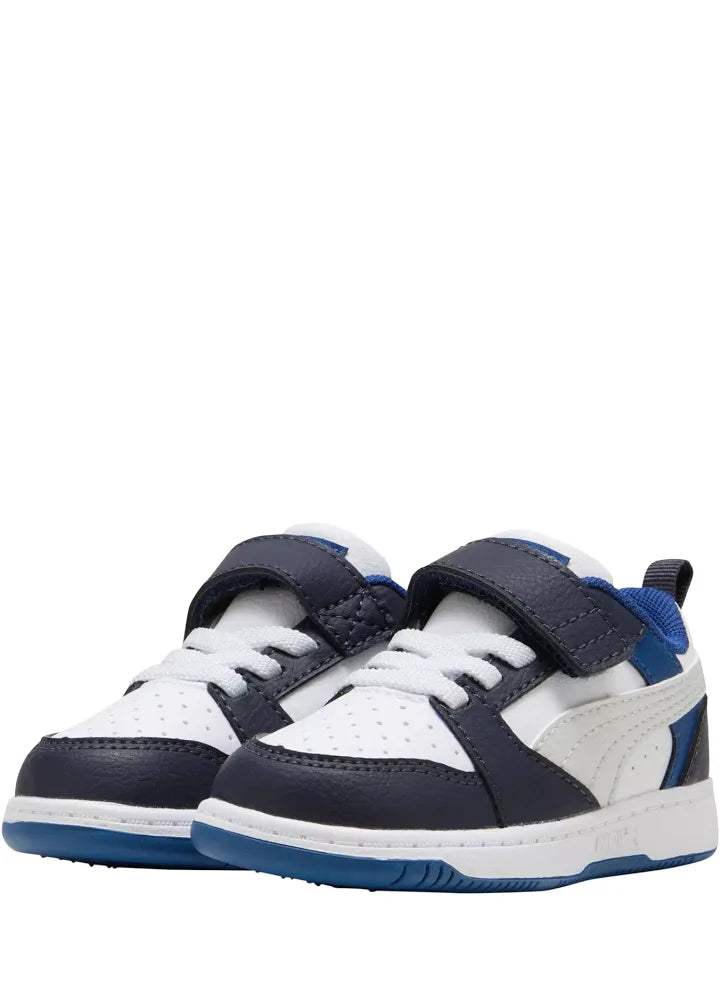 Puma Rebound V6 Lo Ac+ Inf, Sneaker Bambini - Blu