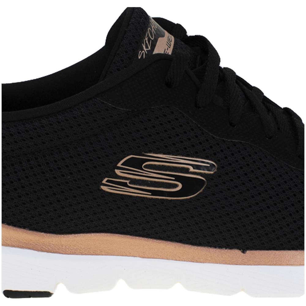 Skechers 13070 Flex Appeal 3.0 First Insight, Fitness Donna - Nero