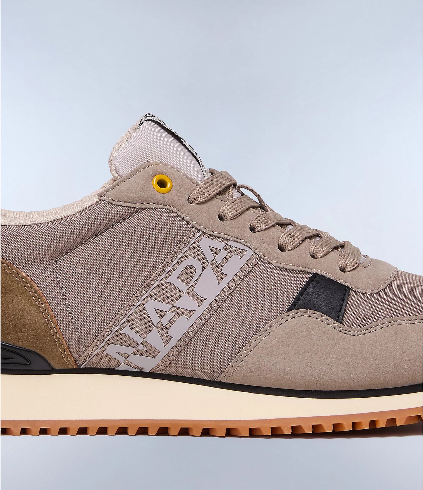 Napapijri Sneaker Cosmos, Scarpe Tempo Libero Uomo - Beige/Blu, Navy, Bianco, Marrone