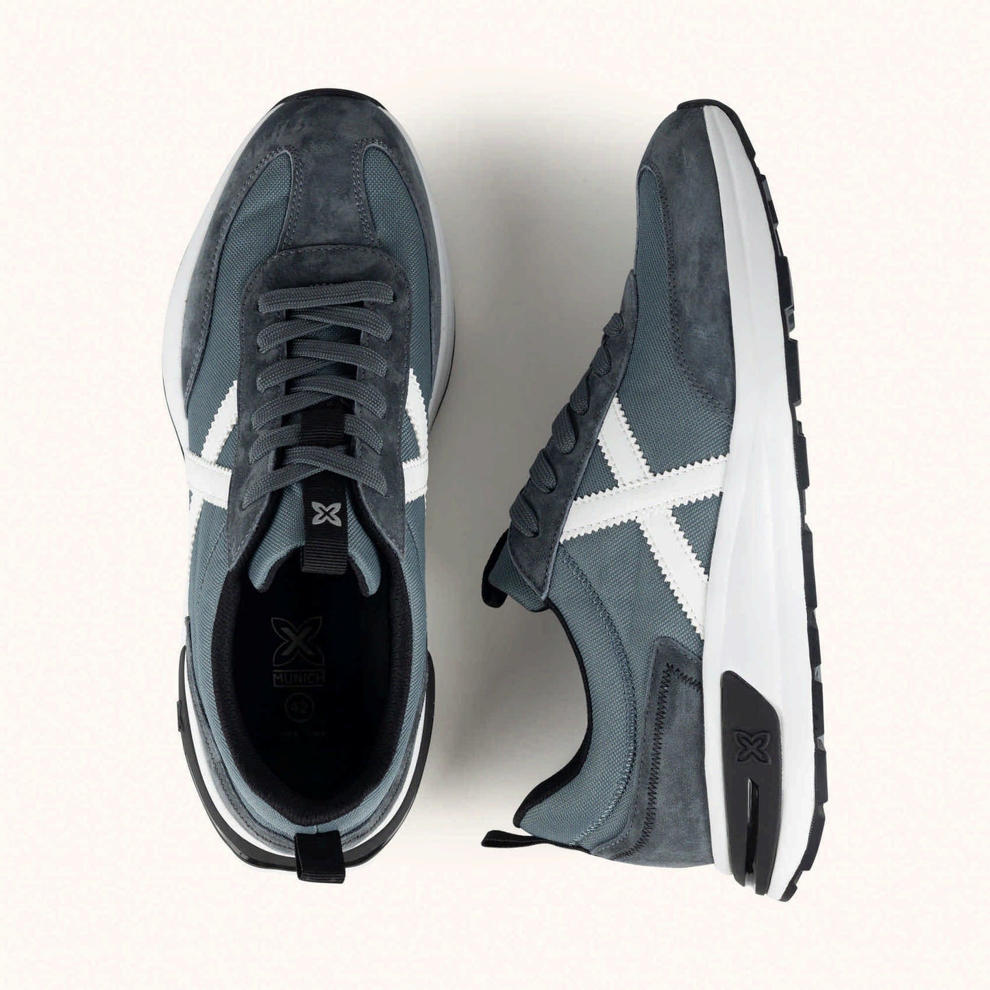 Munich Quick, Sneaker Uomo - Grigio