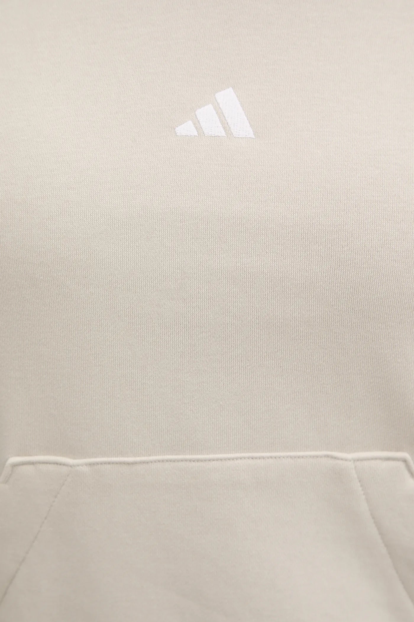 Adidas Essentials Felpa Con Cappuccio Donna - Beige