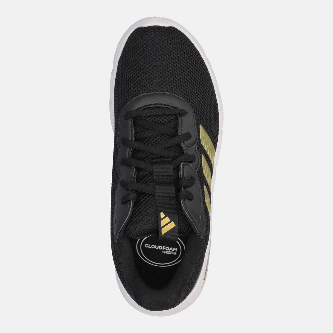 Adidas Cloudfoam Flex, Scarpe Da Ginnastica Donna - Nero/Oro