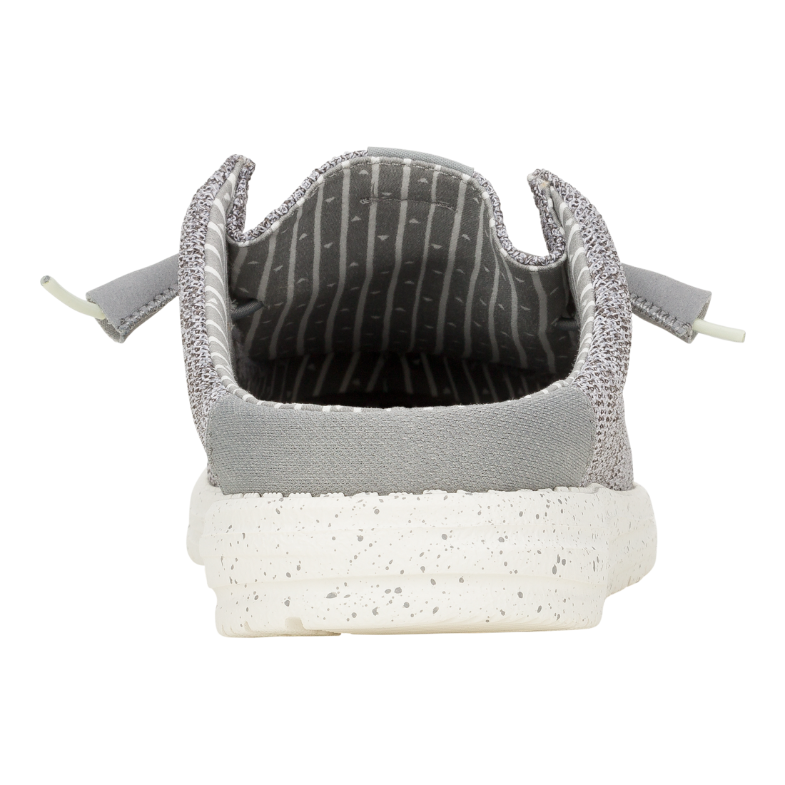 HEY DUDE Wally Slip Stretch Sox - Grey