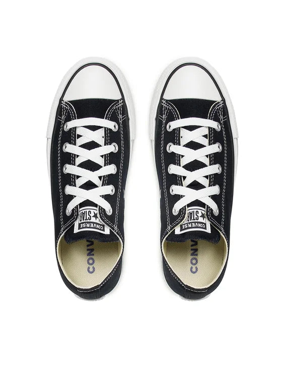 Converse Ctas Eva Lift Ox, Sneaker In Tela - Bianco, Nero