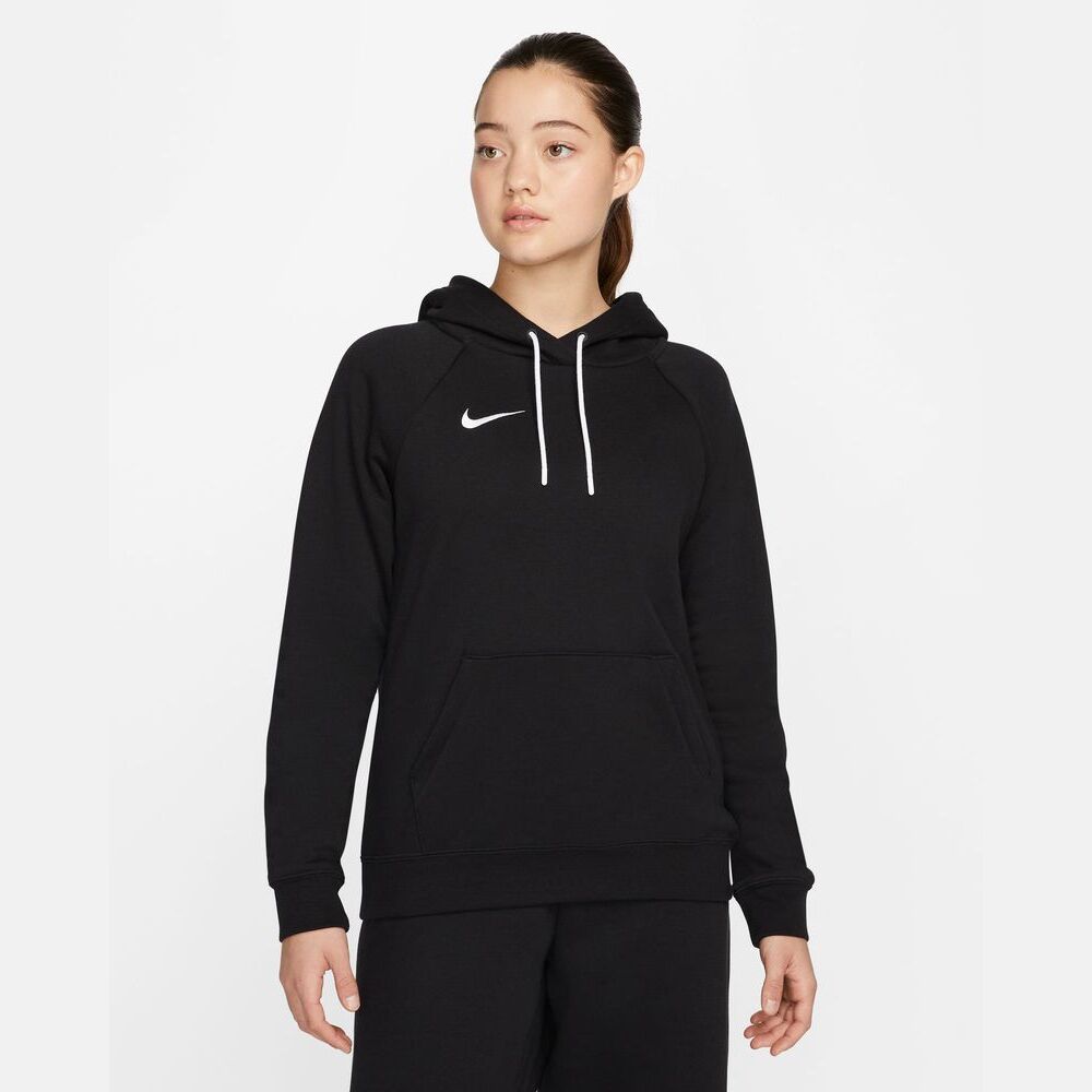 Nike Team Club 20, Felpa Con Cappuccio Donna - Bianco, Nero