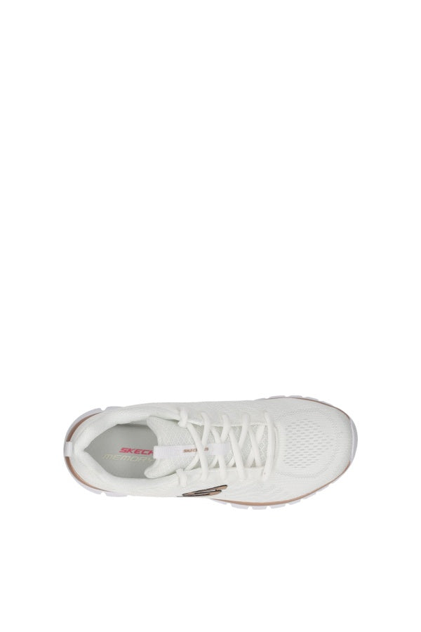 Skechers 12615 Graceful Get Connected, Scarpe Da Ginnastica Donna - Nero, Bianco