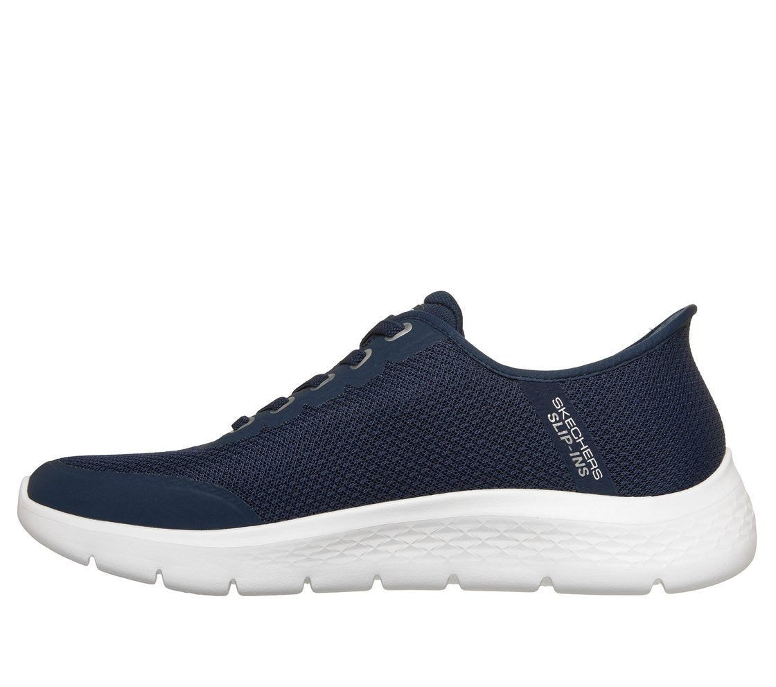 Skechers 216332 Go Walk Flex Netro, Fitness Uomo Slip-Ins, Blu, Nero