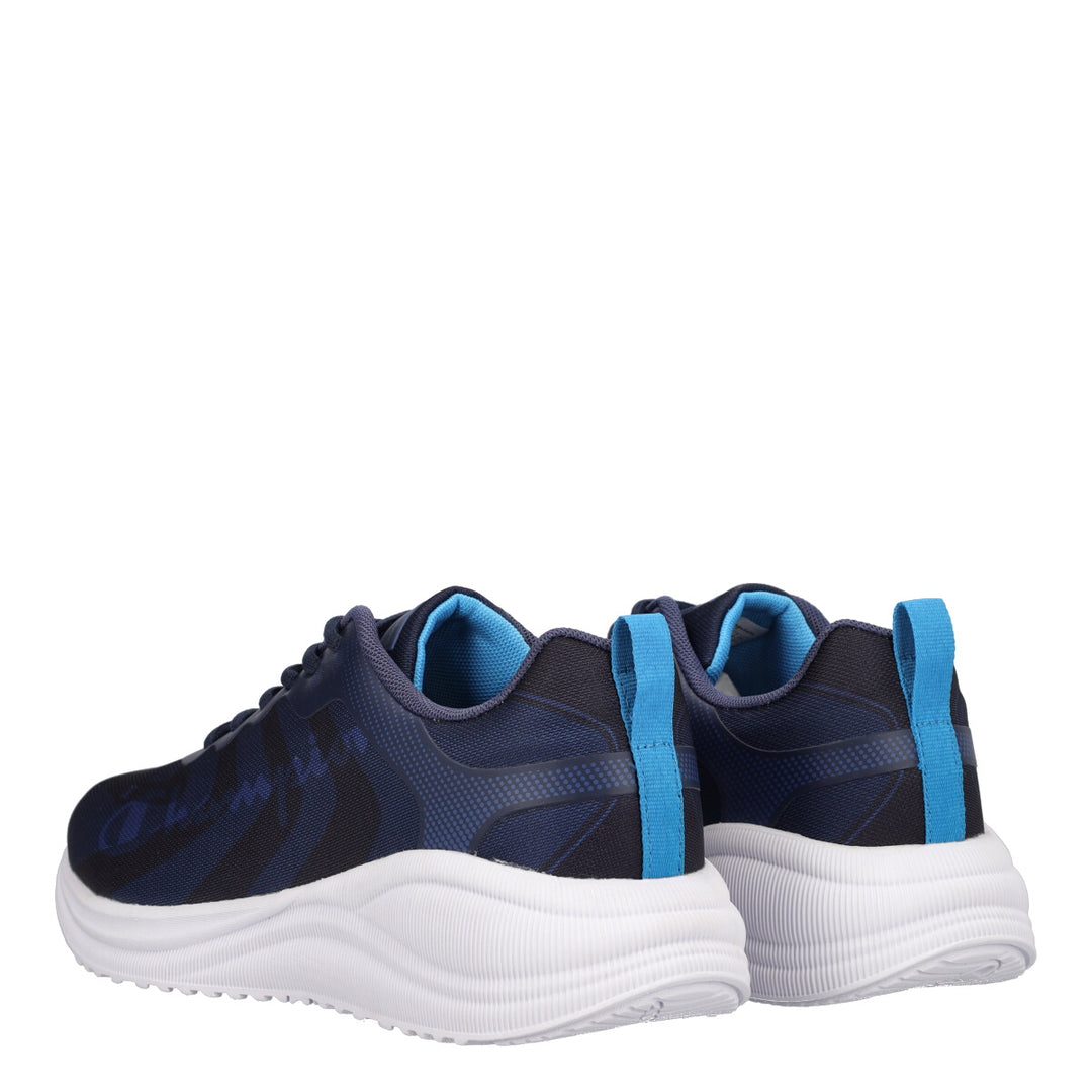 Champion New Syphon Script, Scarpe Da Ginnastica Uomo - Nero, Blu