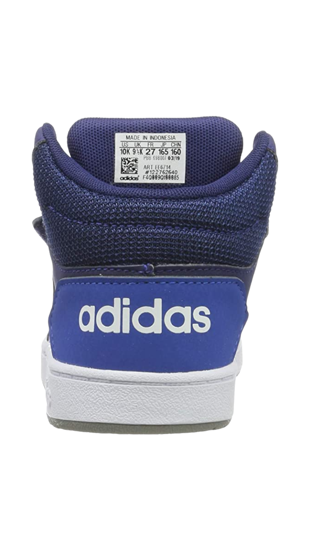 Scarpe adidas Hoops Mid 2.0 I, Sneaker Unisex-Bimbi 0-24, Blu