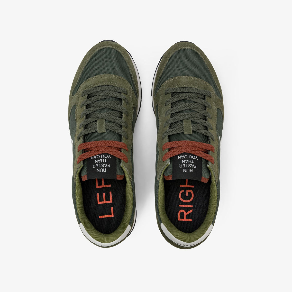 Sneaker uomo Sun68 Tom Solid in suede e nylon - vista 12