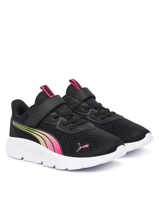 Puma FlexFocus Moder, Scarpa Da Ginnastica Bambini - Nero, Blu/Lime, Nero/Fucsia, Viola