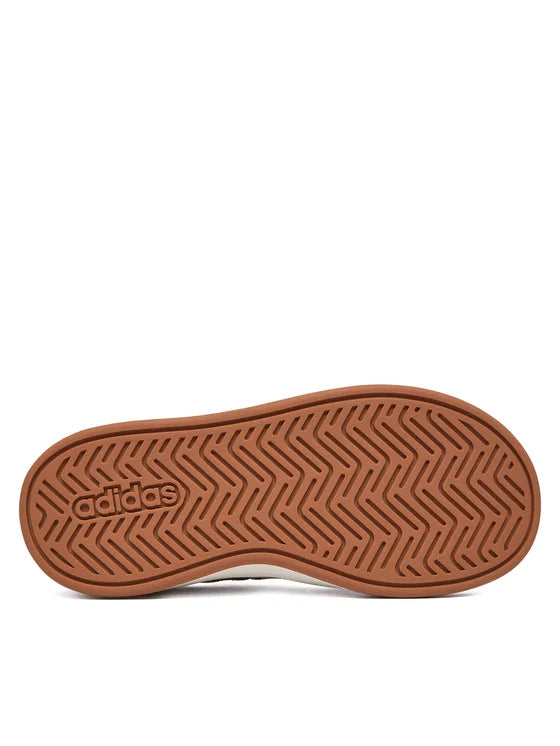 Adidas Grand Court 3.0 EL C, Sneaker Bambini - Crema, Bianco/Blu, Bianco/Rosa