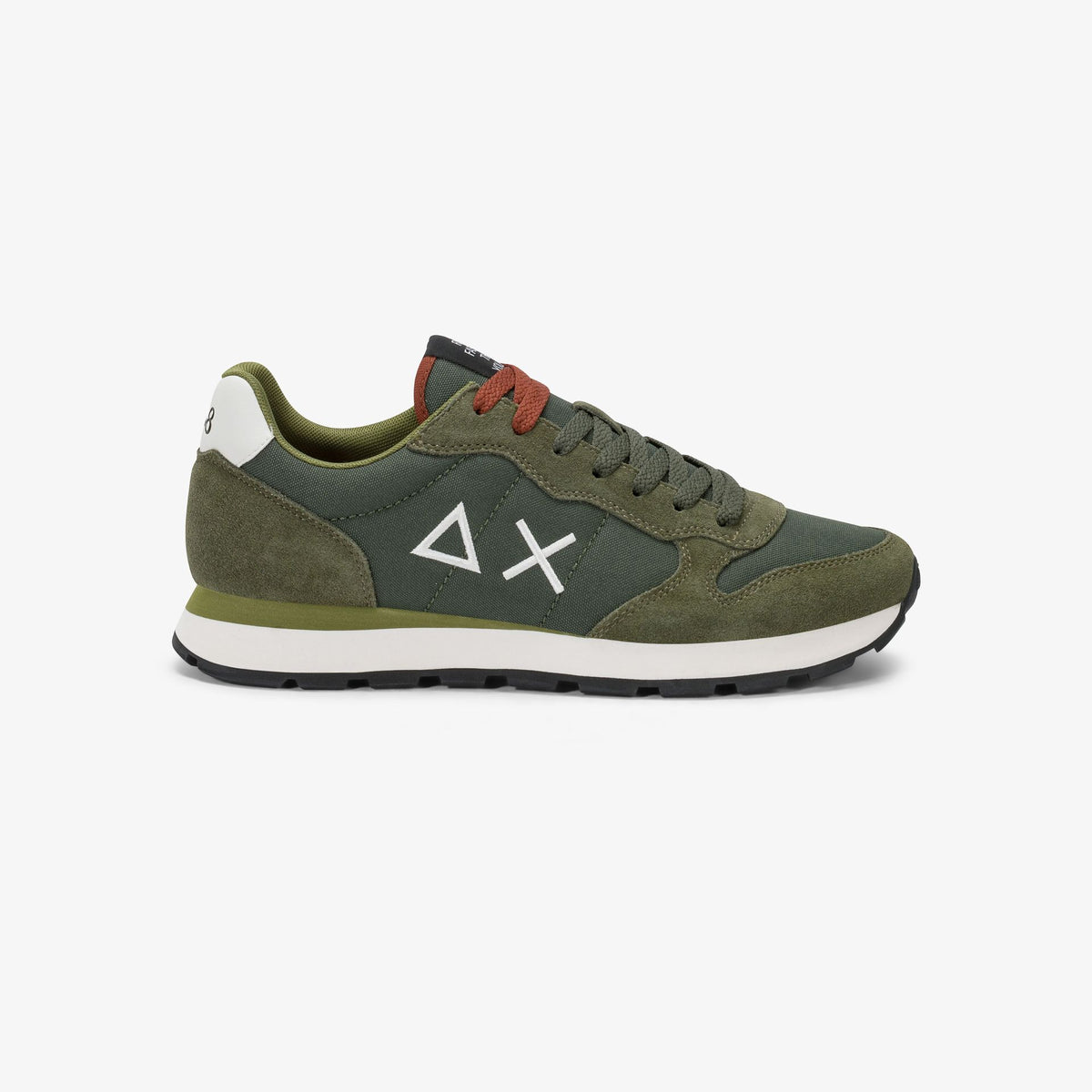 Sneaker uomo Sun68 Tom Solid in suede e nylon - vista 9