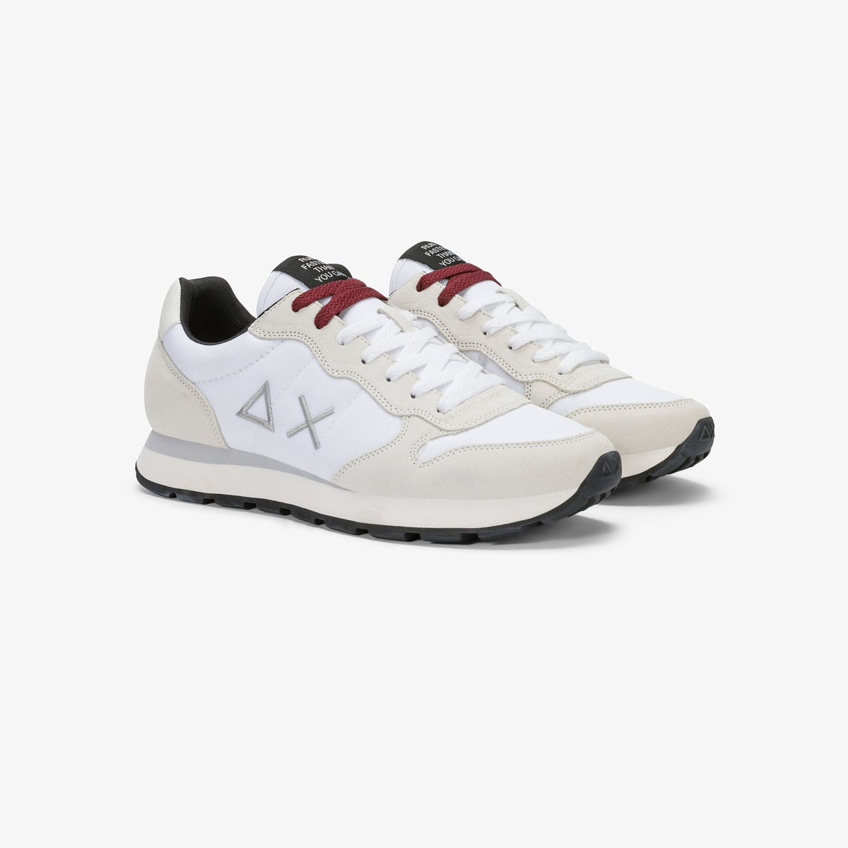 Sneaker uomo Sun68 Tom Solid in suede e nylon - vista 23