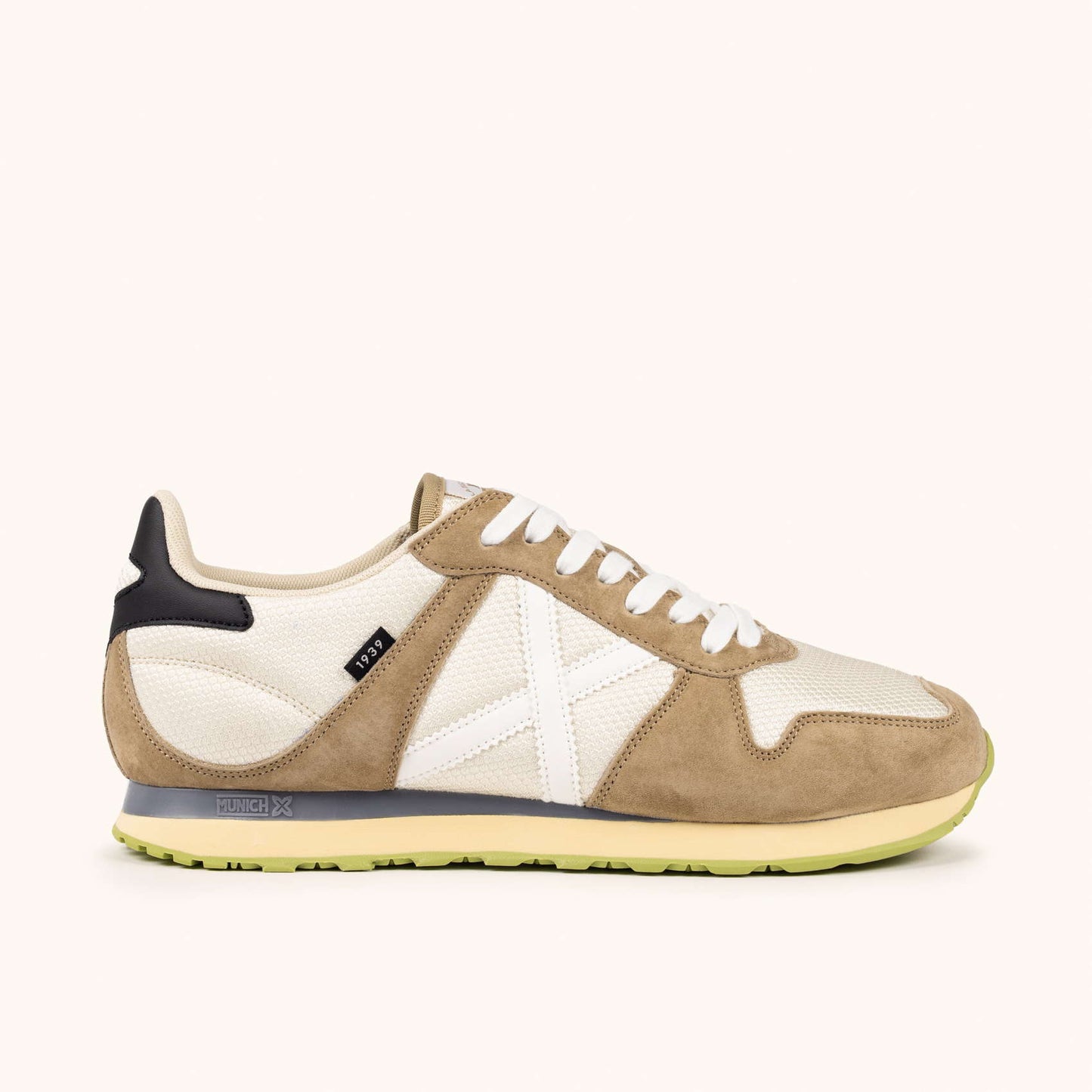 Munich Massana Classic Man, Sneaker Uomo - Grigio, Beige