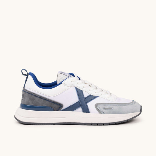 Munich Speed, Sneaker Uomo - Bianco, Blu