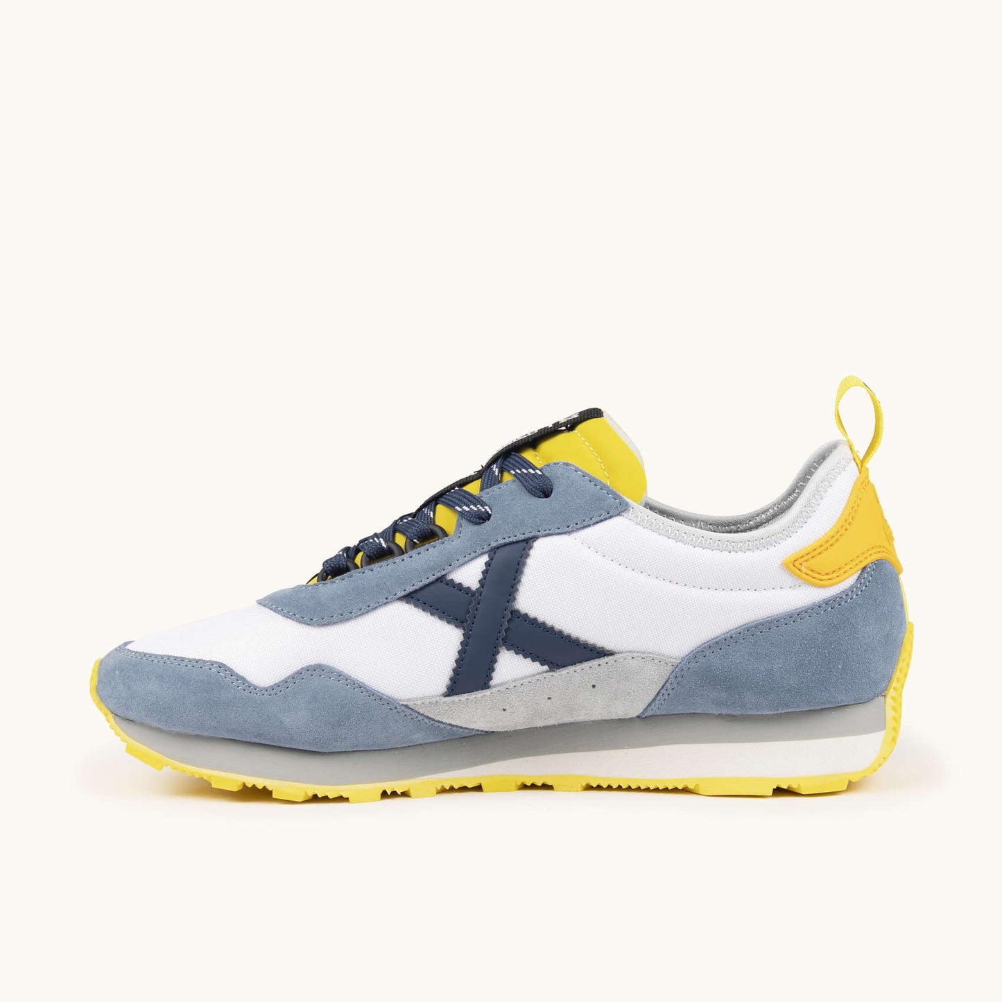 Munich Um, Sneaker Uomo - Grigio, Beige