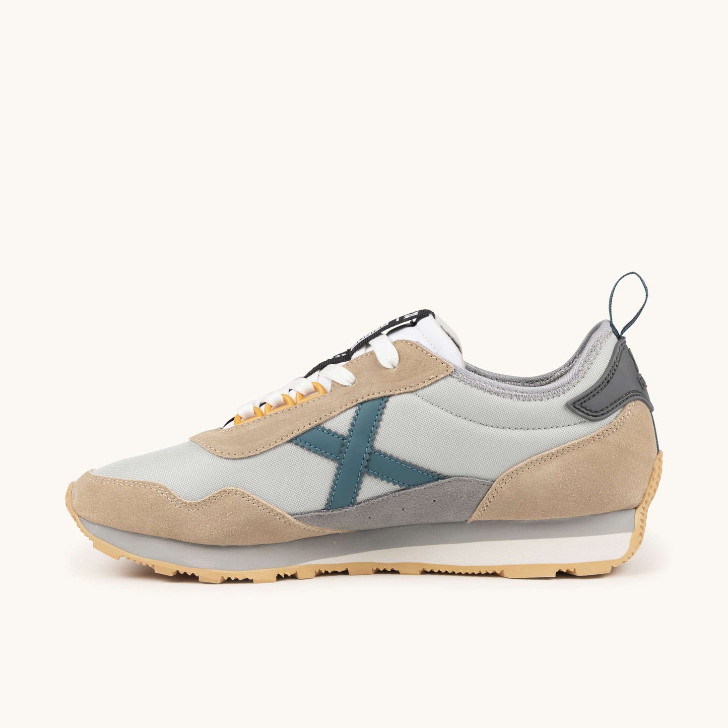 Munich Um, Sneaker Uomo - Grigio, Beige