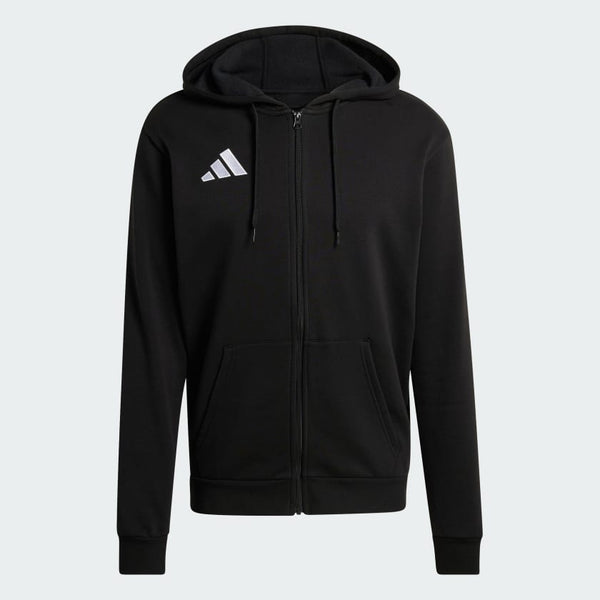 Adidas Entrada 26, Men's Full-Zip Hoodie - Black