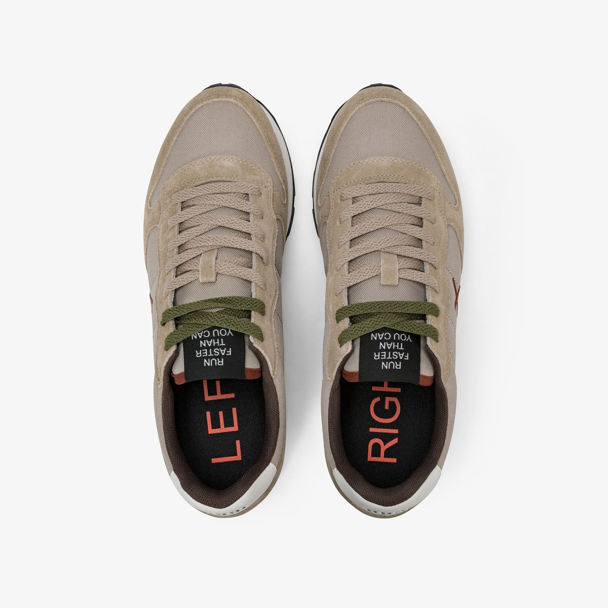 Sneaker uomo Sun68 Tom Solid in suede e nylon - vista 20