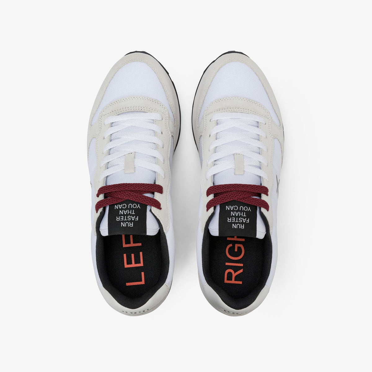 Sneaker uomo Sun68 Tom Solid in suede e nylon - vista 24