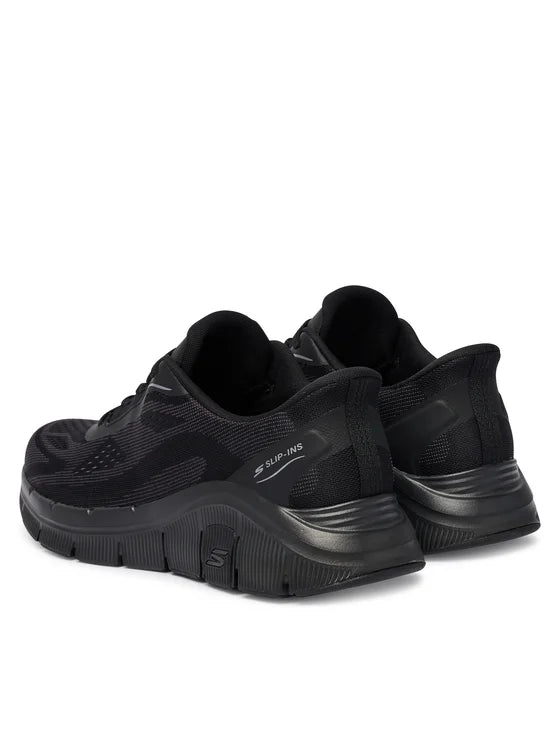 Skechers 233218 Relaxed Fit Flex Zayder, Slip-Ins Uomo - Nero