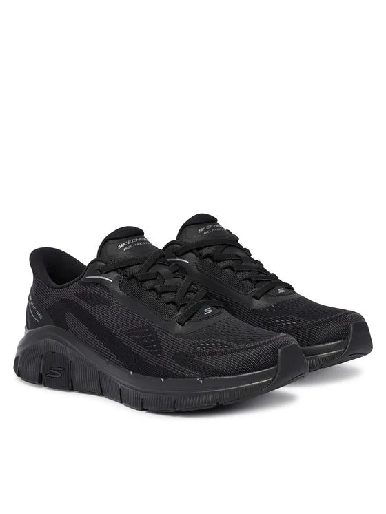 Skechers 233218 Relaxed Fit Flex Zayder, Slip-Ins Uomo - Nero