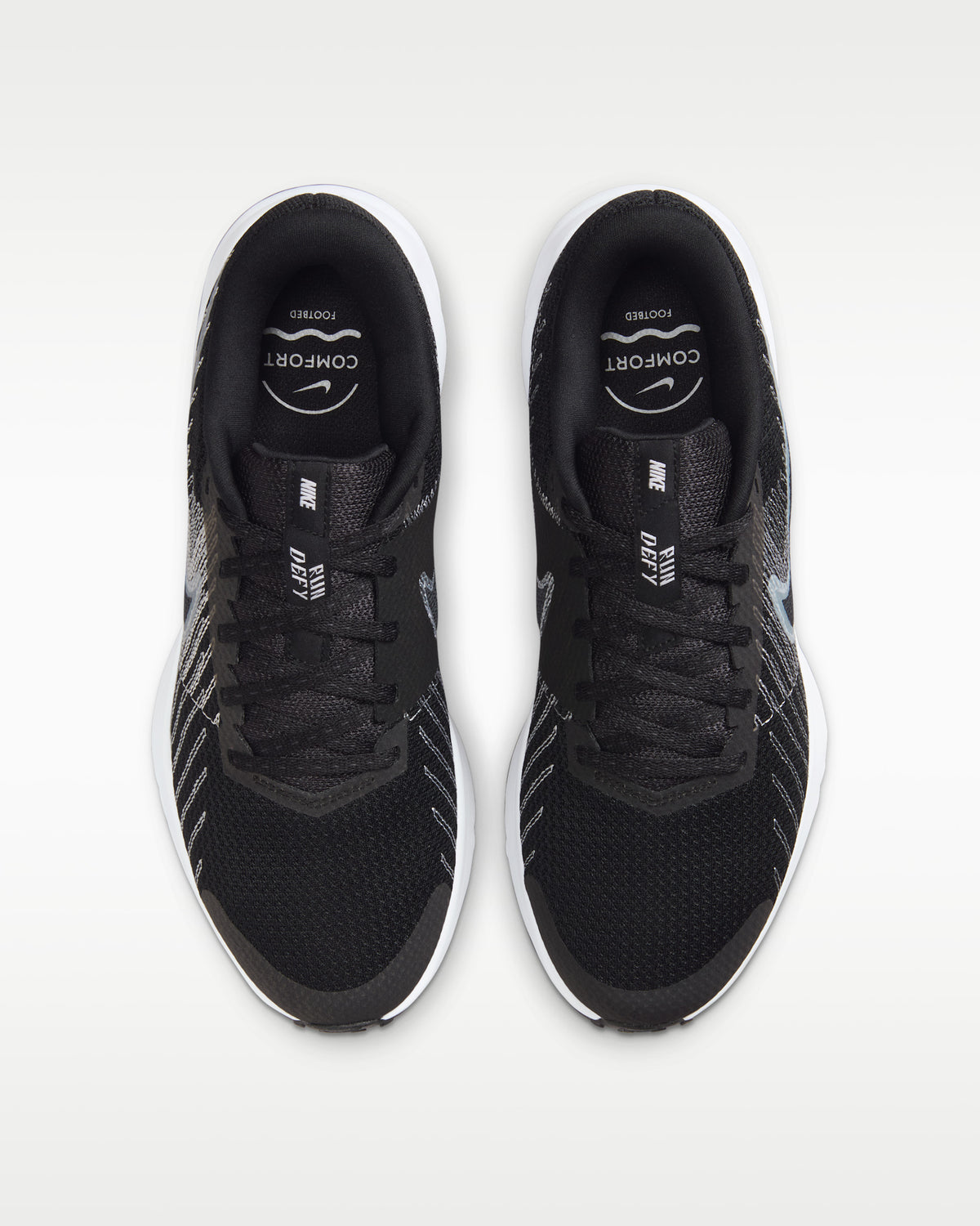 Nike Run Defy, Scarpe da Ginnastica Donna - Nero