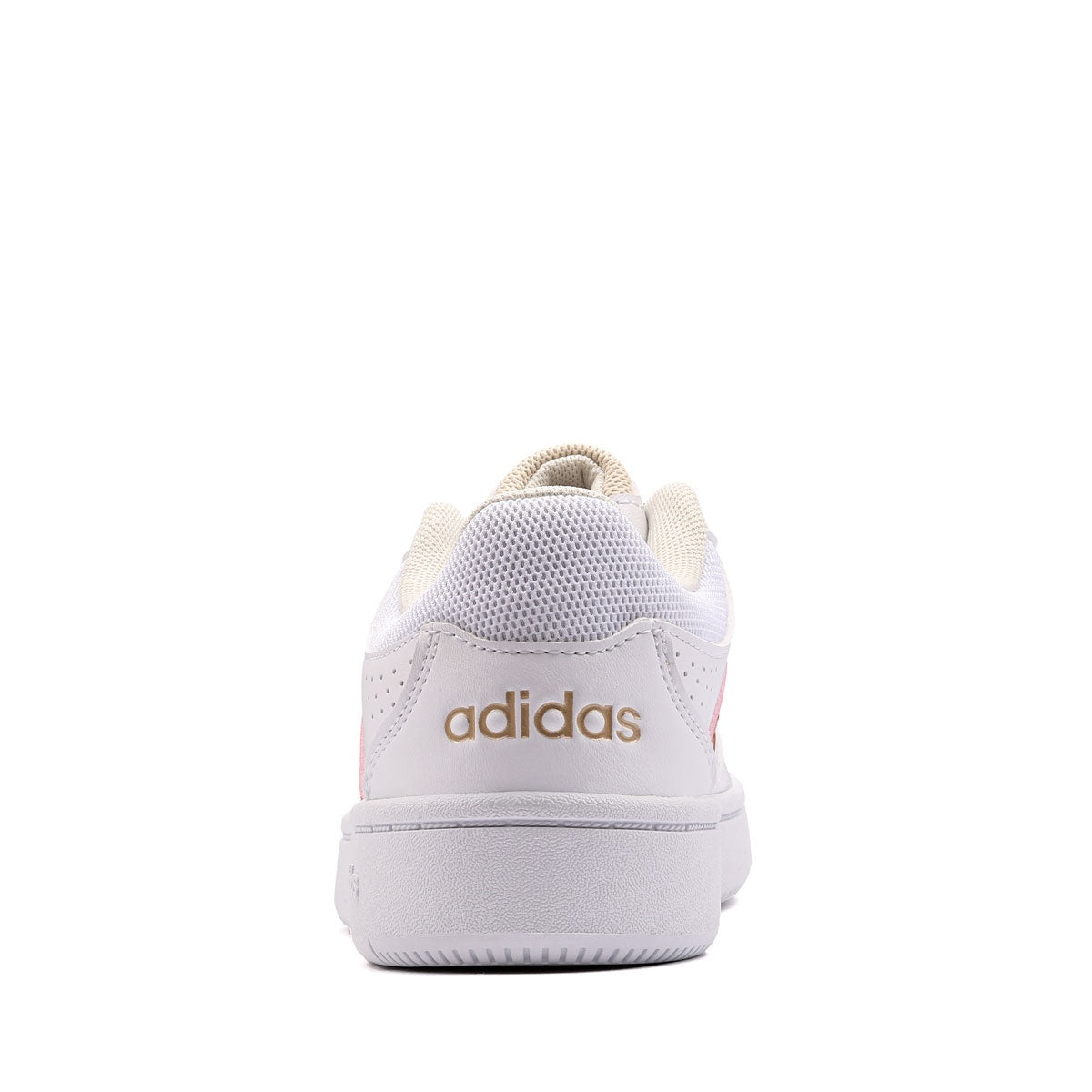 Adidas Hoops Classic J, Sneaker Ragazzi - Bianco/Nero, Bianco/Oro