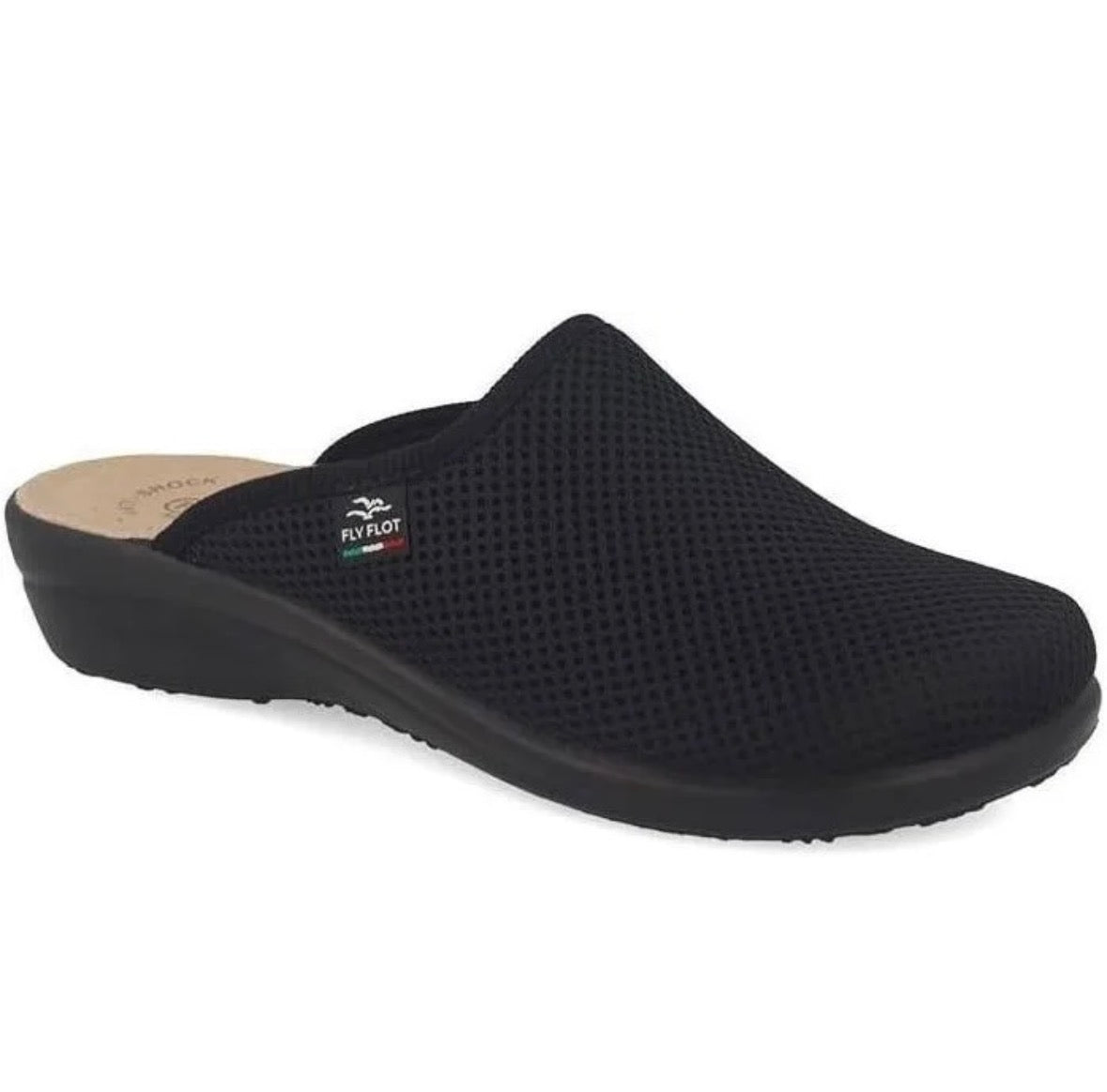 FlyFlot T5 368 FE, Ciabatte Donna Trasforate - Nero