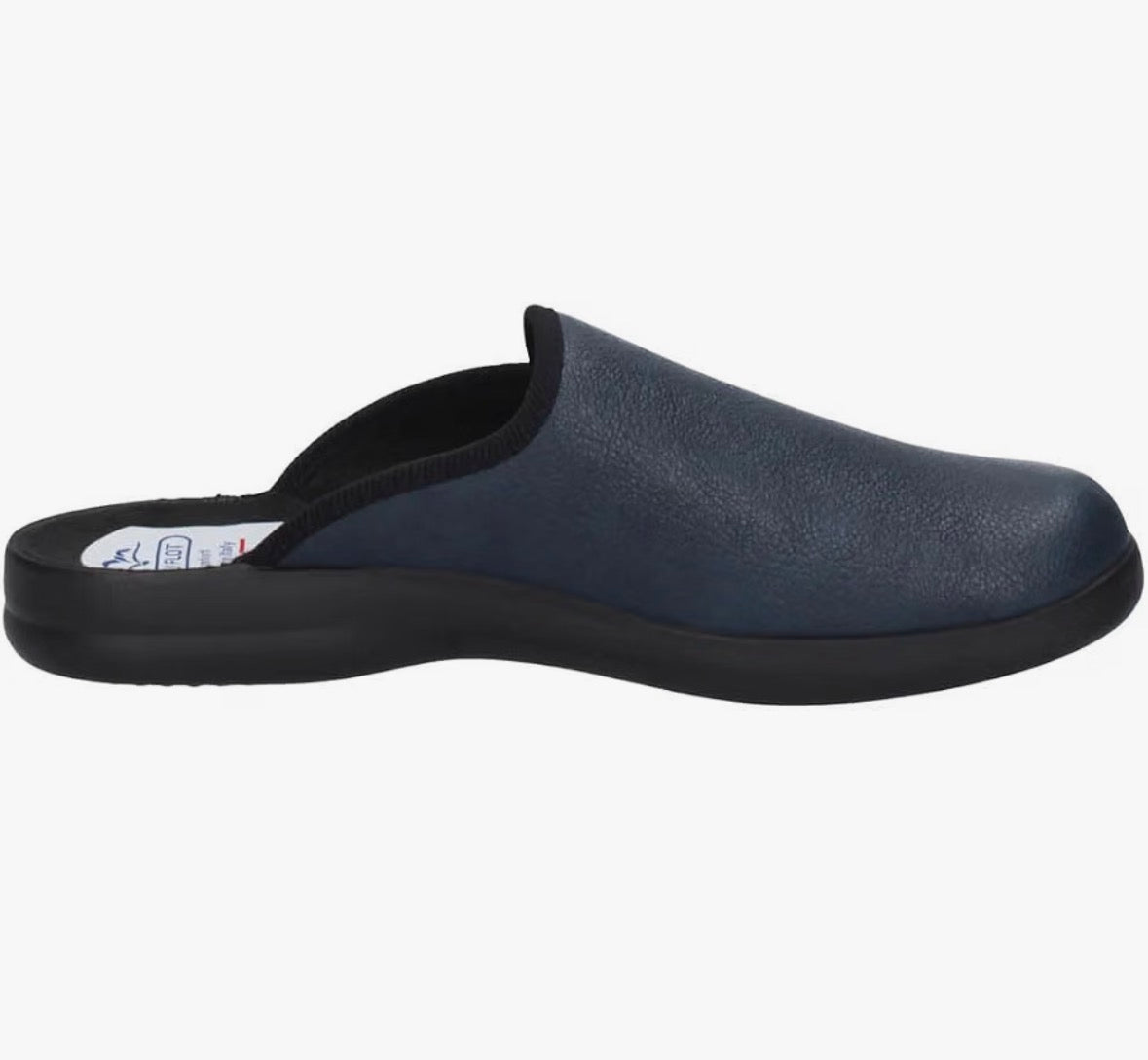 Pantofole Uomo FlyFlot P7 502 2D Blu Effetto Coste - vista 3