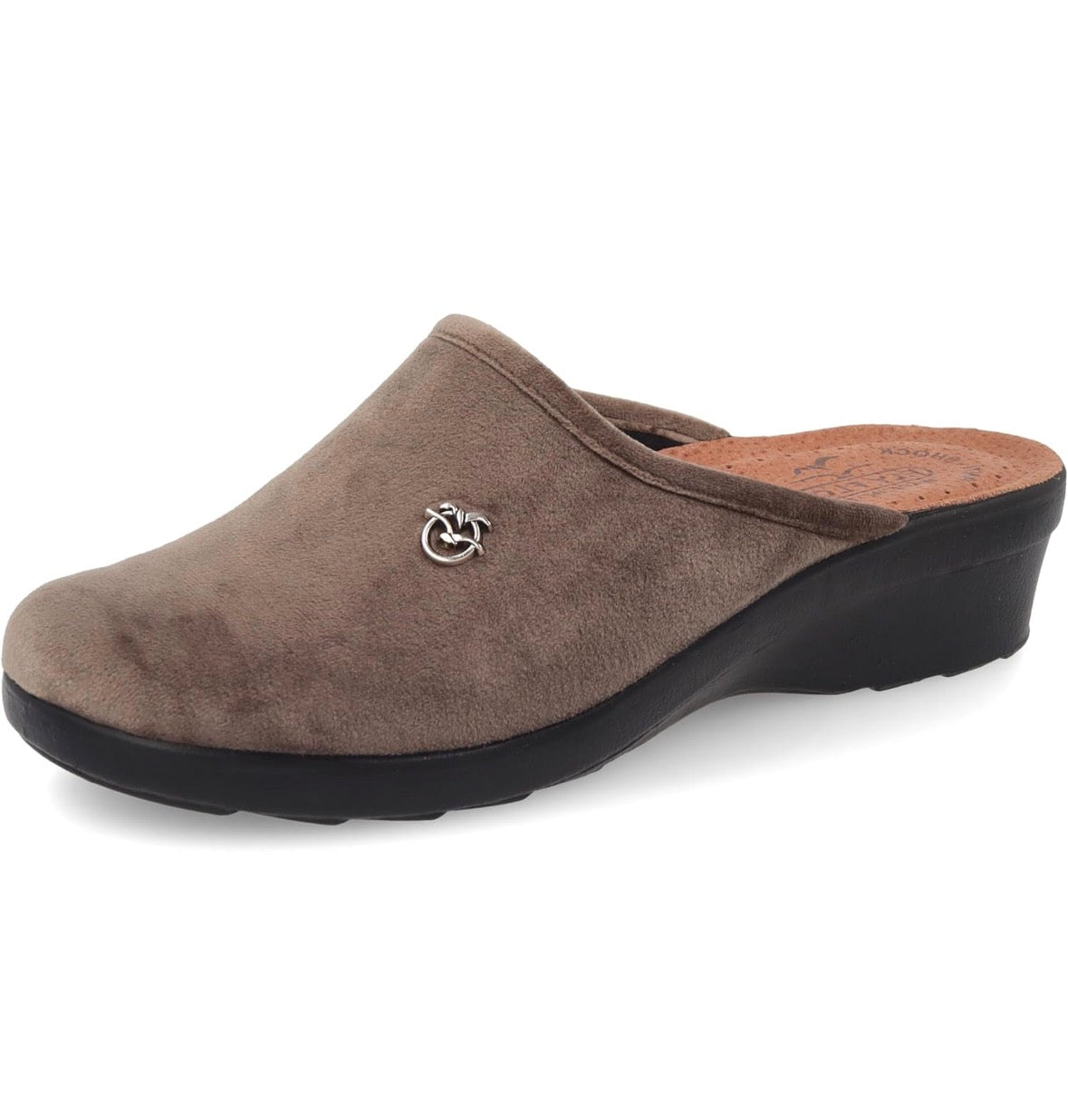 FlyFlot L7 X67 PE, Pantofole Donna Con Rialzo - Rosso, Blu, Rovere