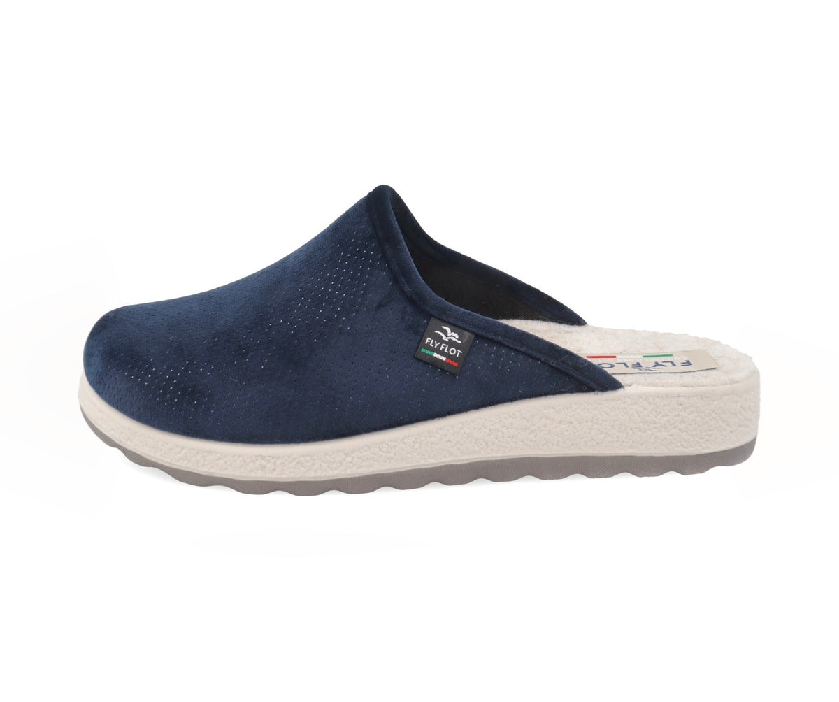 FlyFlot 51 X23 FB, Pantofole Donna Con Rialzo - Lilla, Blu