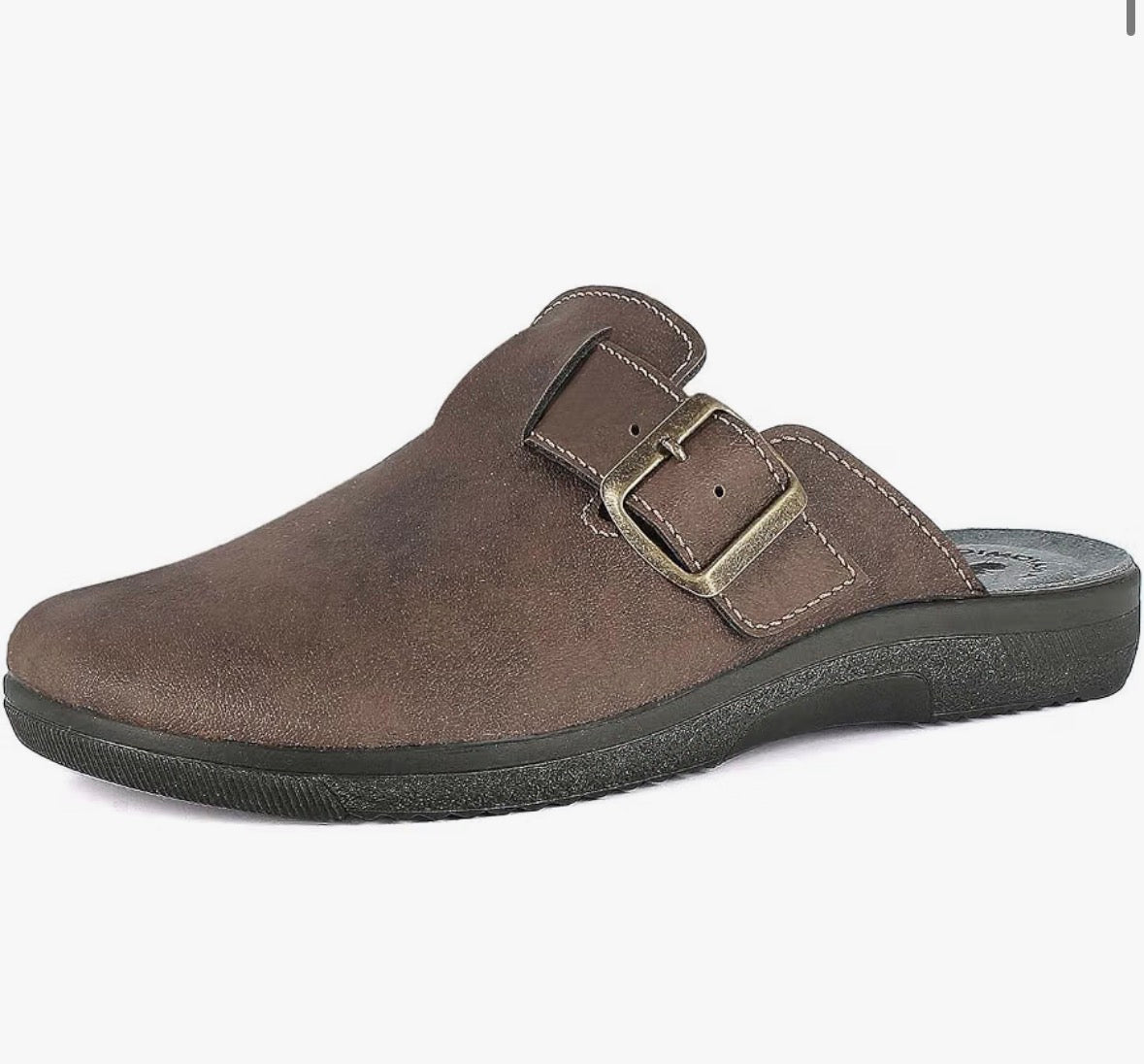 Pantofole Uomo Inblu DG19 Testa di Moro e Blu con Fibbia - vista 1