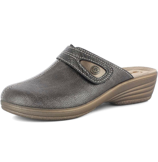 Inblu CK05, Pantofole Donna Con Strappo e Fantasia Pitonata - Canna Fucile