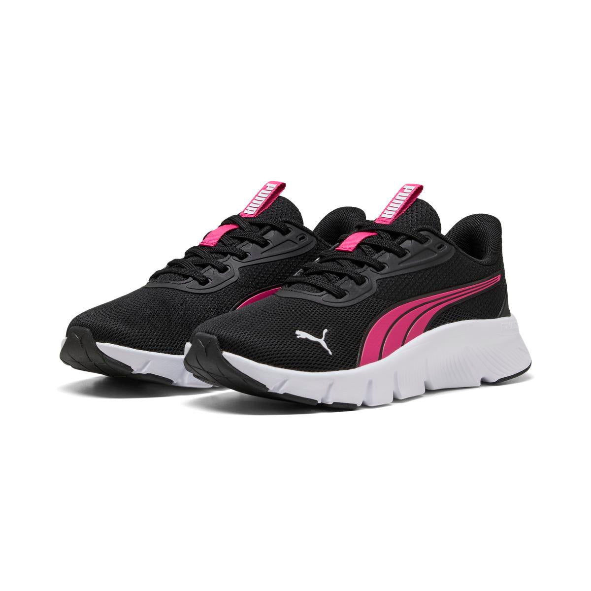Puma FlexFocus Lite Modern Jr, Scarpe Da Ginnastica Ragazzi - Blu, Verde, Nero/Fucsia, Nero/Bianco