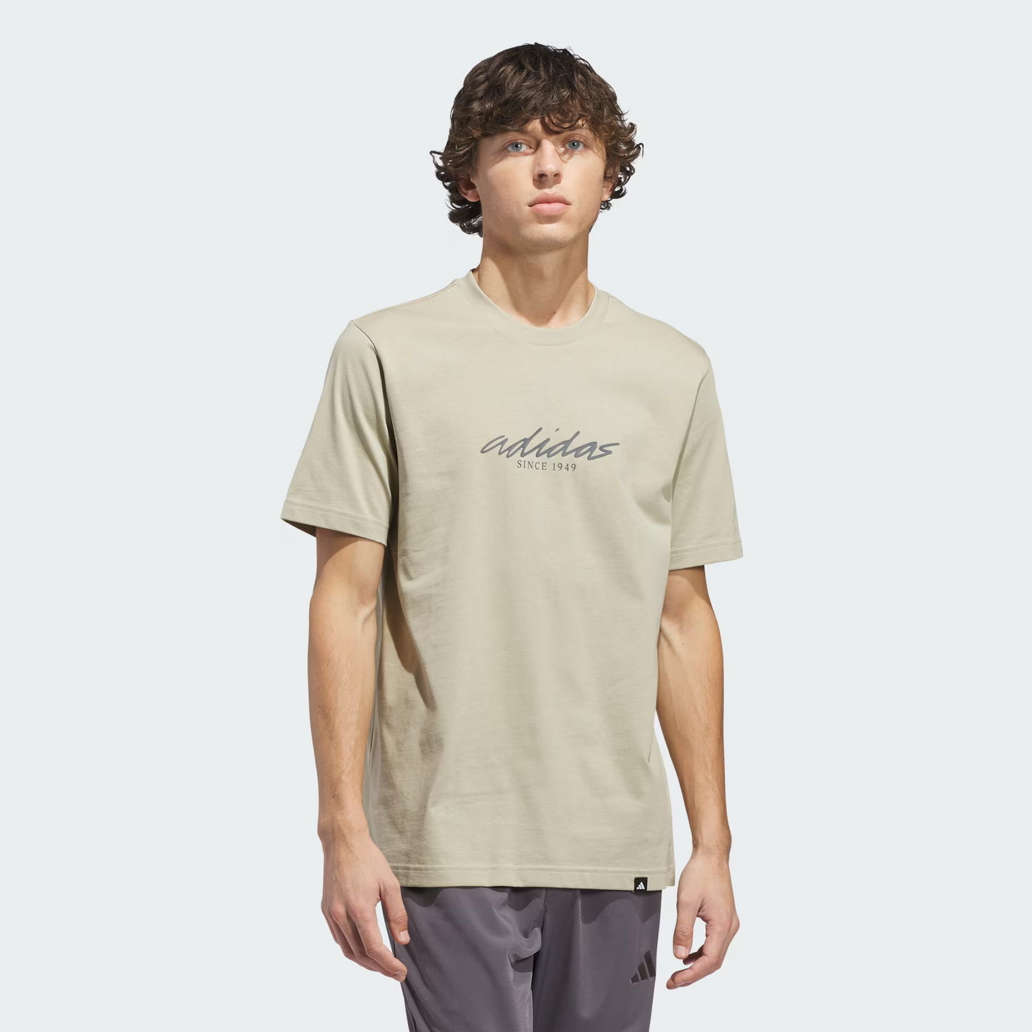 Adidas Color Connect Graphic, T-Shirt Uomo - Grigio, Beige