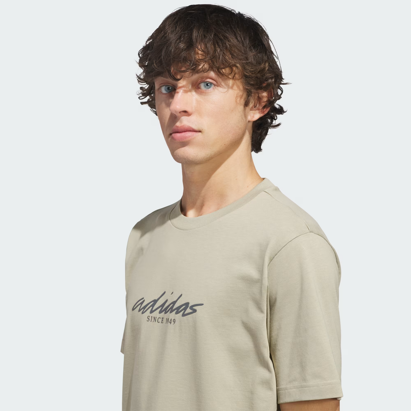 Adidas Color Connect Graphic, T-Shirt Uomo - Grigio, Beige