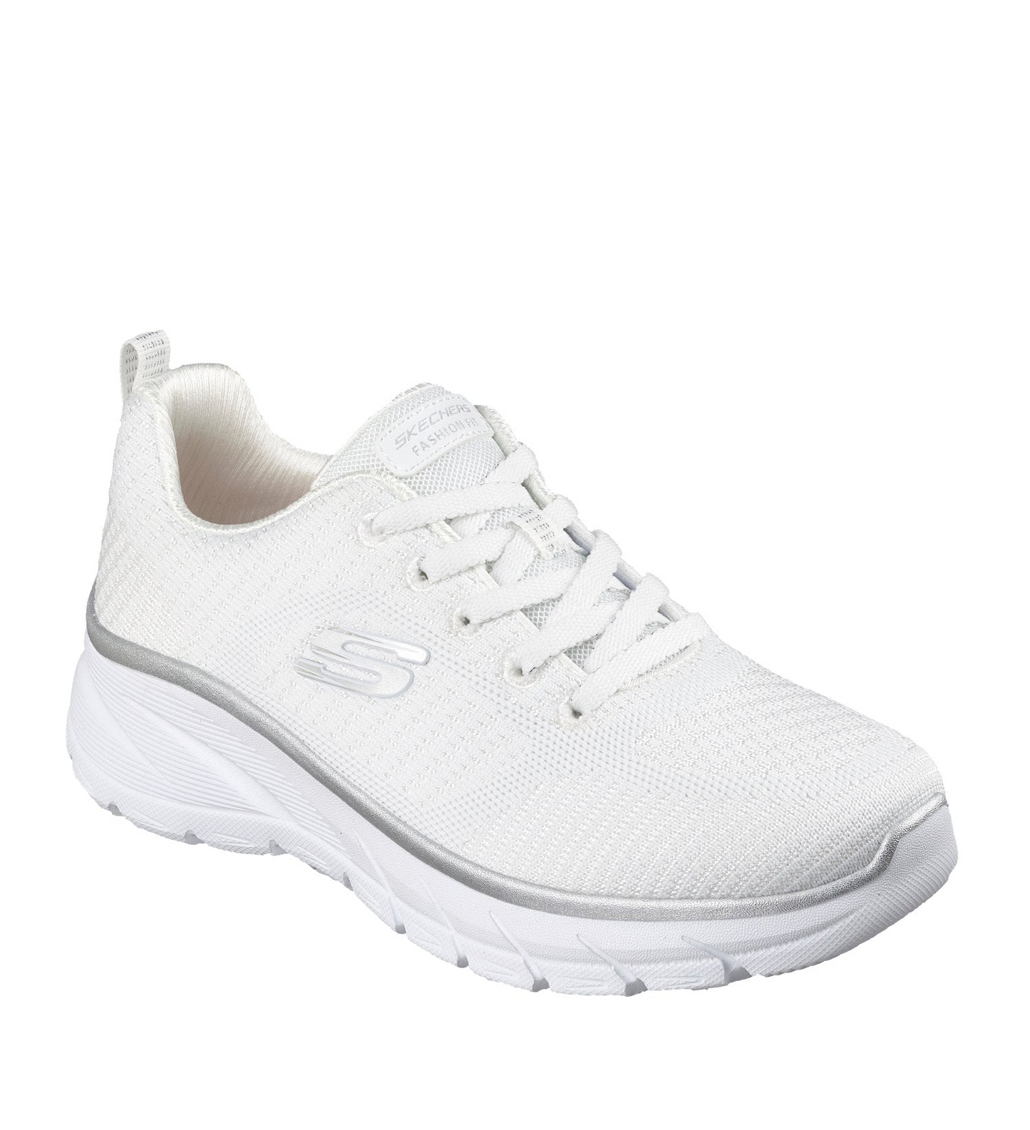 Skechers 150384 Fashion Fit 2.0 Moonlight Glow, Fitness Donna Platform - Bianco