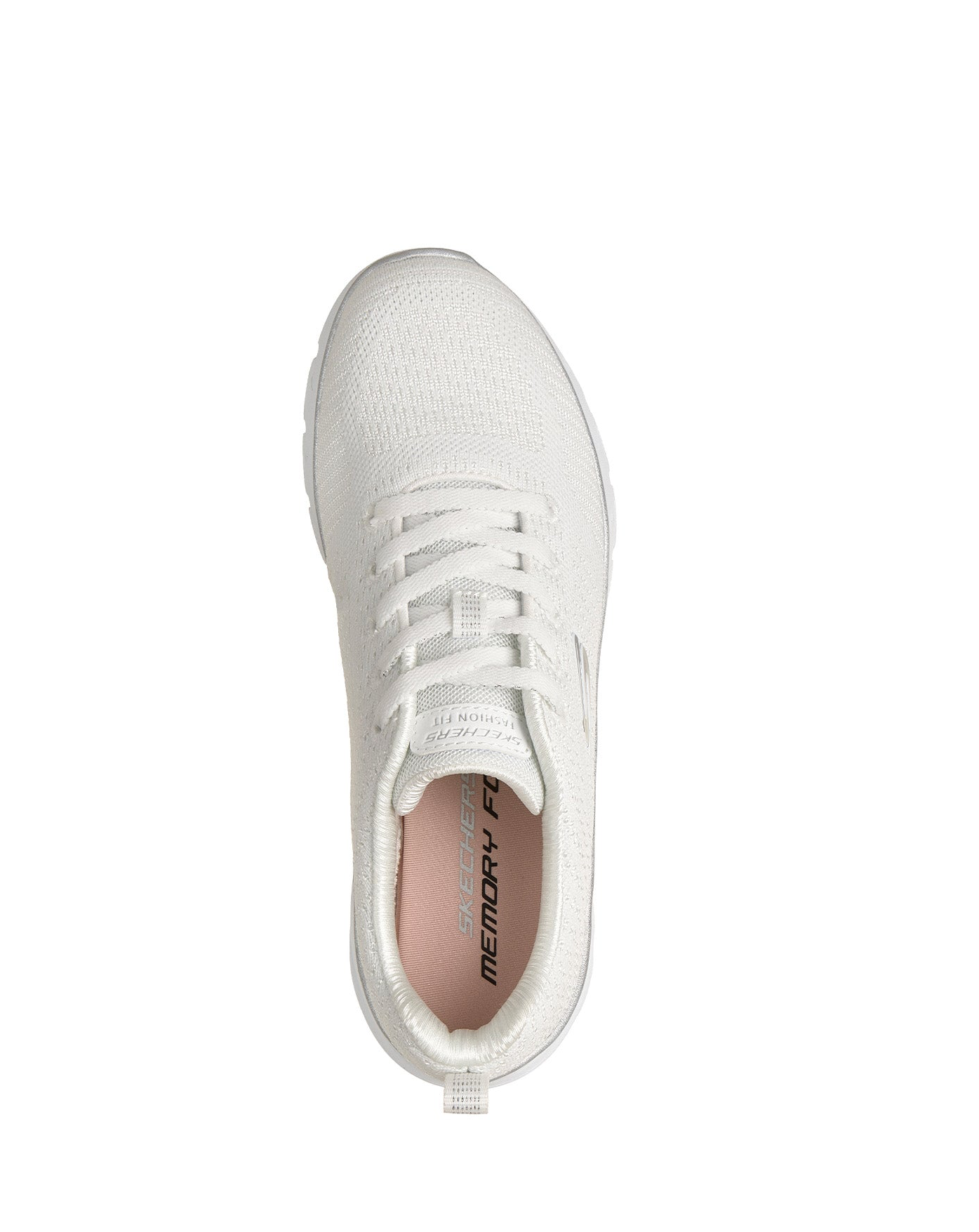 Skechers 150384 Fashion Fit 2.0 Moonlight Glow, Fitness Donna Platform - Bianco